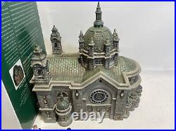 Dept 56 Cathedral of St. Paul #58930 Historical Christmas in the City + Figures