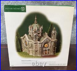 Dept 56 Cathedral of St. Paul #58930 Patina Dome Edition Christmas in the City