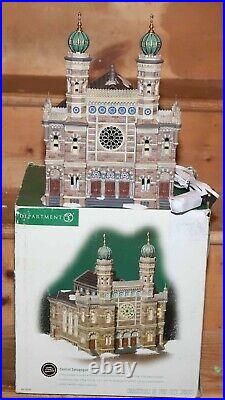 Dept 56 Central Synagogue 59204 Christmas In The City CIC Snow Village