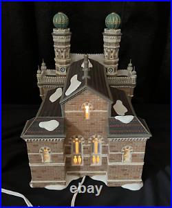 Dept 56 Central Synagogue #59204 Teaching the Torah #59403 Christmas in the City