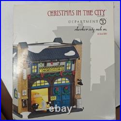 Dept. 56 Checker City Cab Co. 4044789 Christmas In The City Village 2015
