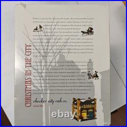 Dept. 56 Checker City Cab Co. 4044789 Christmas In The City Village 2015