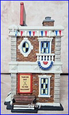 Dept 56 Chicago Cubs Souvenir Shop 59227 Retired Christmas In The City