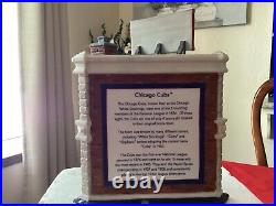 Dept 56 Chicago Cubs Souvenir Shop 59227 Retired Christmas In The City Series