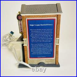 Dept 56 Chicago Cubs Tavern Christmas in the City Series 2004 Read Description