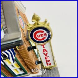 Dept 56 Chicago Cubs Tavern Christmas in the City Series 2004 Read Description