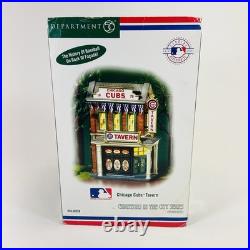 Dept 56 Chicago Cubs Tavern Christmas in the City Series 2004 Read Description