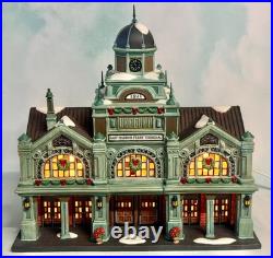 Dept 56 Christmas In City- East Harbor Ferry Terminal 59254 Collector's Edition