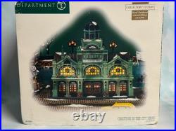 Dept 56 Christmas In City- East Harbor Ferry Terminal 59254 Collector's Edition