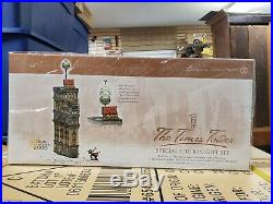 Dept 56 Christmas In City Times Tower 55510 New Years Eve. New In Box