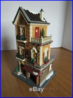 Dept 56 Christmas In The City 2005 Caffe Tazio #56.59253 Has Anywhere Lighting