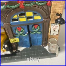 Dept 56 Christmas In The City 2015 Checker City Cab Co Rare Signed By Artist