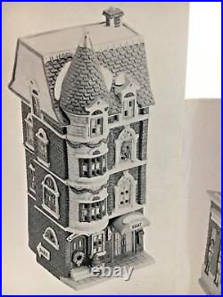 Dept 56 Christmas In The City 4 Buildings (Box #4) see description