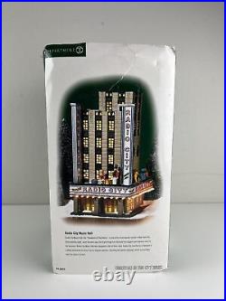 Dept 56 Christmas In The City 58924 Radio City Music Hall Lighted Building