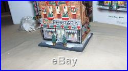 Dept. 56 Christmas In The City 59272 Ferrara Bakery-cafe In Original Box