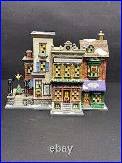Dept 56 Christmas In The City 5TH AVENUE SHOPPES 59212 Art Gallery Wine Cellar