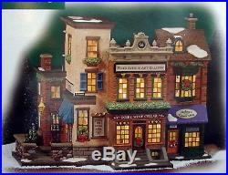 Dept 56 Christmas In The City 5th Avenue Shoppes 56.59212 Mint Retired