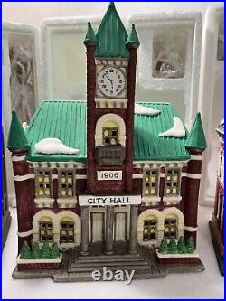 Dept 56 Christmas In The City (Box #6). 4 Buildings See description