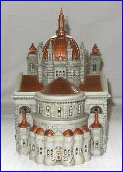 Dept 56 Christmas In The City-CATHEDRAL OF ST. PAUL-25th Anniversary-Copper Dome