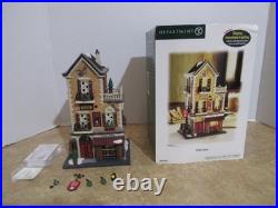 Dept. 56 Christmas In The City Cafe Tazio Anywhere Lighting Read Coffee House