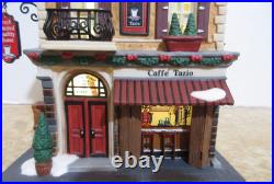 Dept. 56 Christmas In The City Cafe Tazio Anywhere Lighting Read Coffee House