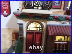 Dept. 56 Christmas In The City Cafe Tazio Anywhere Lighting Read Coffee House