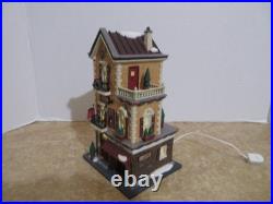 Dept. 56 Christmas In The City Cafe Tazio Anywhere Lighting Read Coffee House