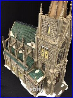 Dept 56 Christmas In The City Cathedral Of St Nicholas SIGNED 2379/3500 Spec Ed