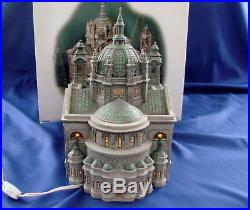 Dept 56 Christmas In The City Cathedral of Saint Paul Patina Dome 56.58930 Mint