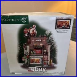 Dept 56 Christmas In The City Coca Cola Soda Fountain New
