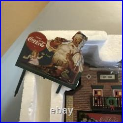 Dept 56 Christmas In The City Coca Cola Soda Fountain New