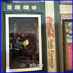 Dept 56 Christmas In The City Coca Cola Soda Fountain New