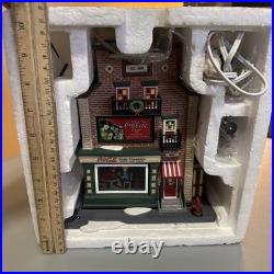 Dept 56 Christmas In The City Coca Cola Soda Fountain New