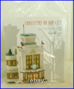 Dept 56 Christmas In The City DEERFIELD AIRPORT New 4030344 CIC