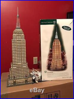 Dept 56 Christmas In The City EMPIRE STATE BUILDING