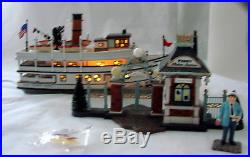 Dept 56 Christmas In The City East Harbor Ferry 56.59213 Mint Limited Edition