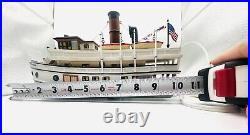 Dept 56 Christmas In The City East Harbor Ferry (Full Set Of 3) With Box