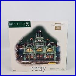 Dept 56 Christmas In The City East Harbor Ferry Terminal 59254 Lighted Village