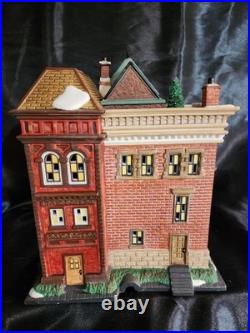Dept 56 Christmas In The City East Village Row House #56.59266 (2)