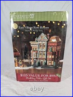 Dept 56 Christmas In The City East Village Row House # 59266