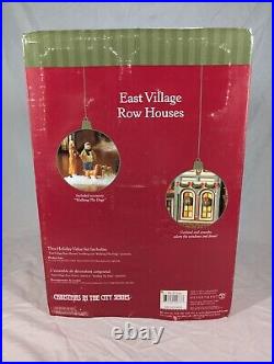 Dept 56 Christmas In The City East Village Row House # 59266