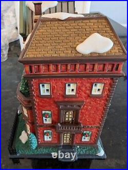 Dept 56 Christmas In The City East Village Row House # 59266 MINT CONDITION