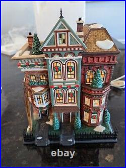 Dept 56 Christmas In The City East Village Row House # 59266 MINT CONDITION