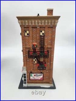 Dept. 56 Christmas In The City Ferrara Bakery & Cafe #59272 In Original Box