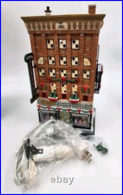 Dept. 56 Christmas In The City Ferrara Bakery & Cafe #59272 In Original Box
