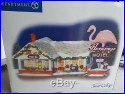 Dept 56 Christmas In The City Flamingo Hotel