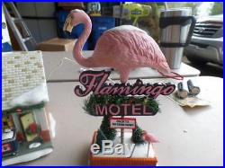 Dept 56 Christmas In The City Flamingo Hotel