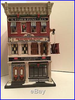 Dept 56 Christmas In The City HAMMERSTEIN PIANO CO