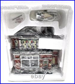 Dept 56 Christmas In The City'Harley Davidson City Dealership' 59202 3D BOX