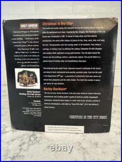 Dept 56 Christmas In The City Harley-Davidson Detailing, Parts & Service Read Dept 56 Christmas In The City Harley-Davidson Detailing, Parts & Service Read